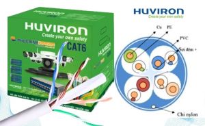 Cáp mạng chống nhiễu Huviron FGA-STP/CAT6-052